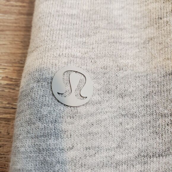 Lululemon Forever Warm Quilted Jacket 8 Grey Quarter Zip Outdoors Athleisure - Picture 6 of 13